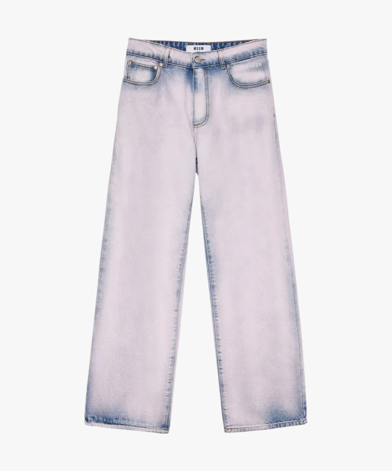 Overdyed Denim Pants