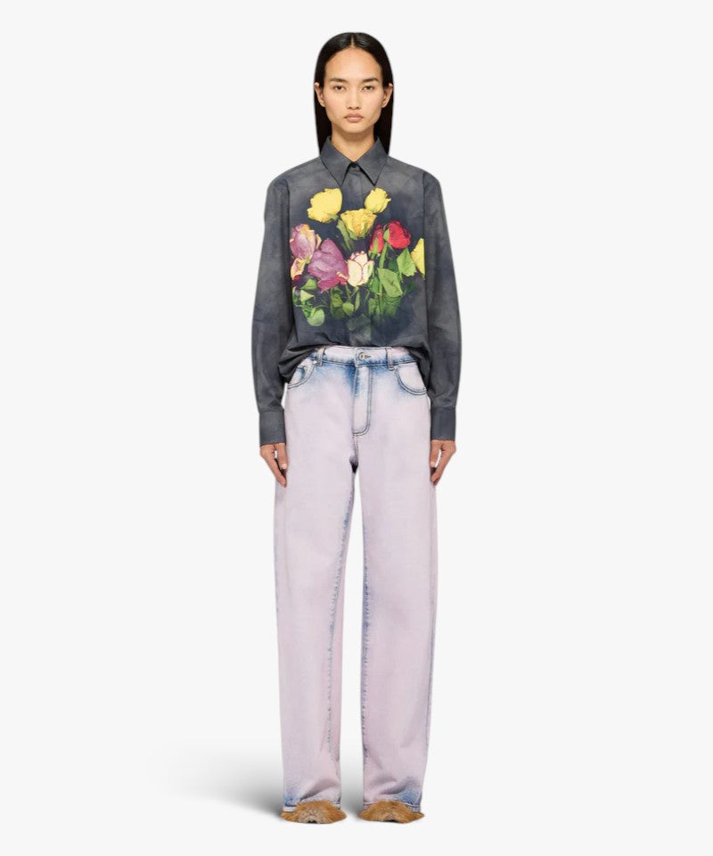 Overdyed Denim Pants