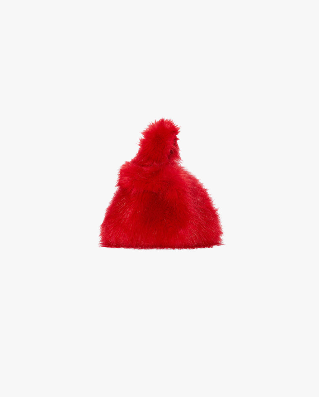 Fluffy Small Satchel Red