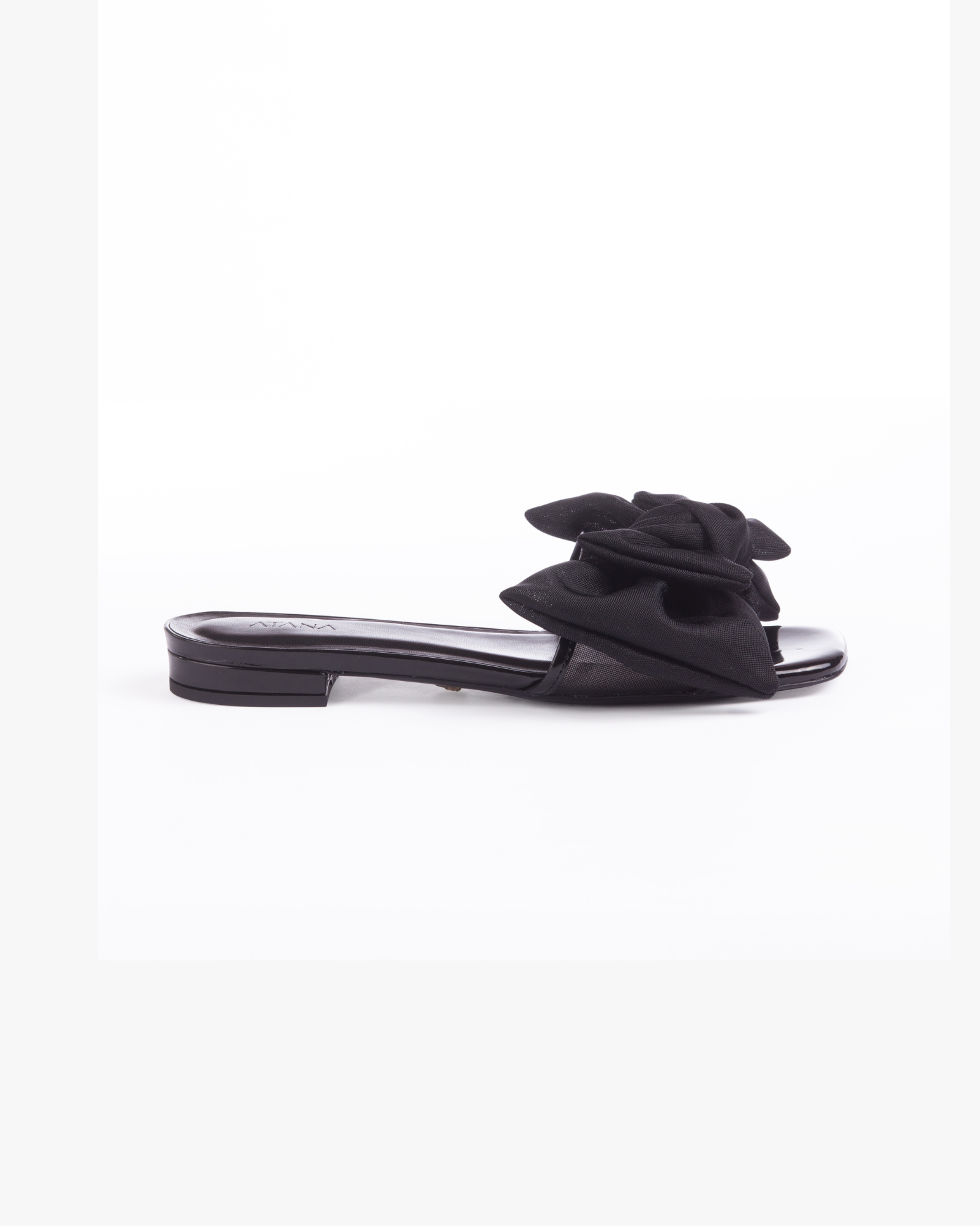 Bow Slide Black Patent
