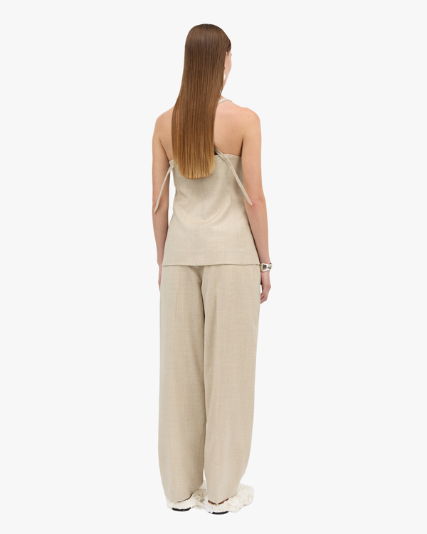 True Soft Wool Tailored Fitted Vest