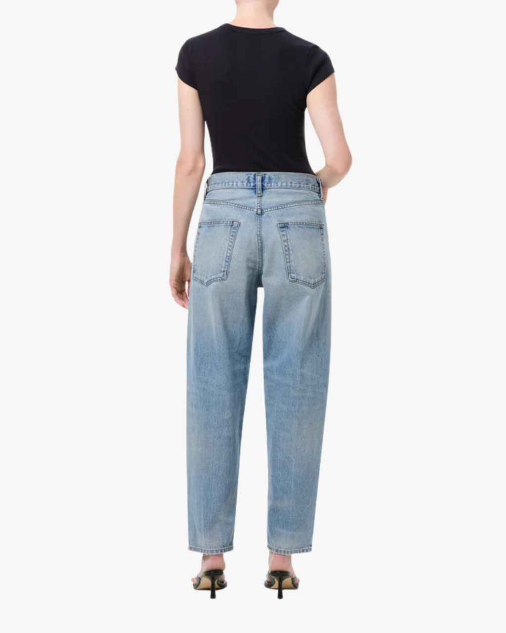 80S Jean High Rise Vintage Taper