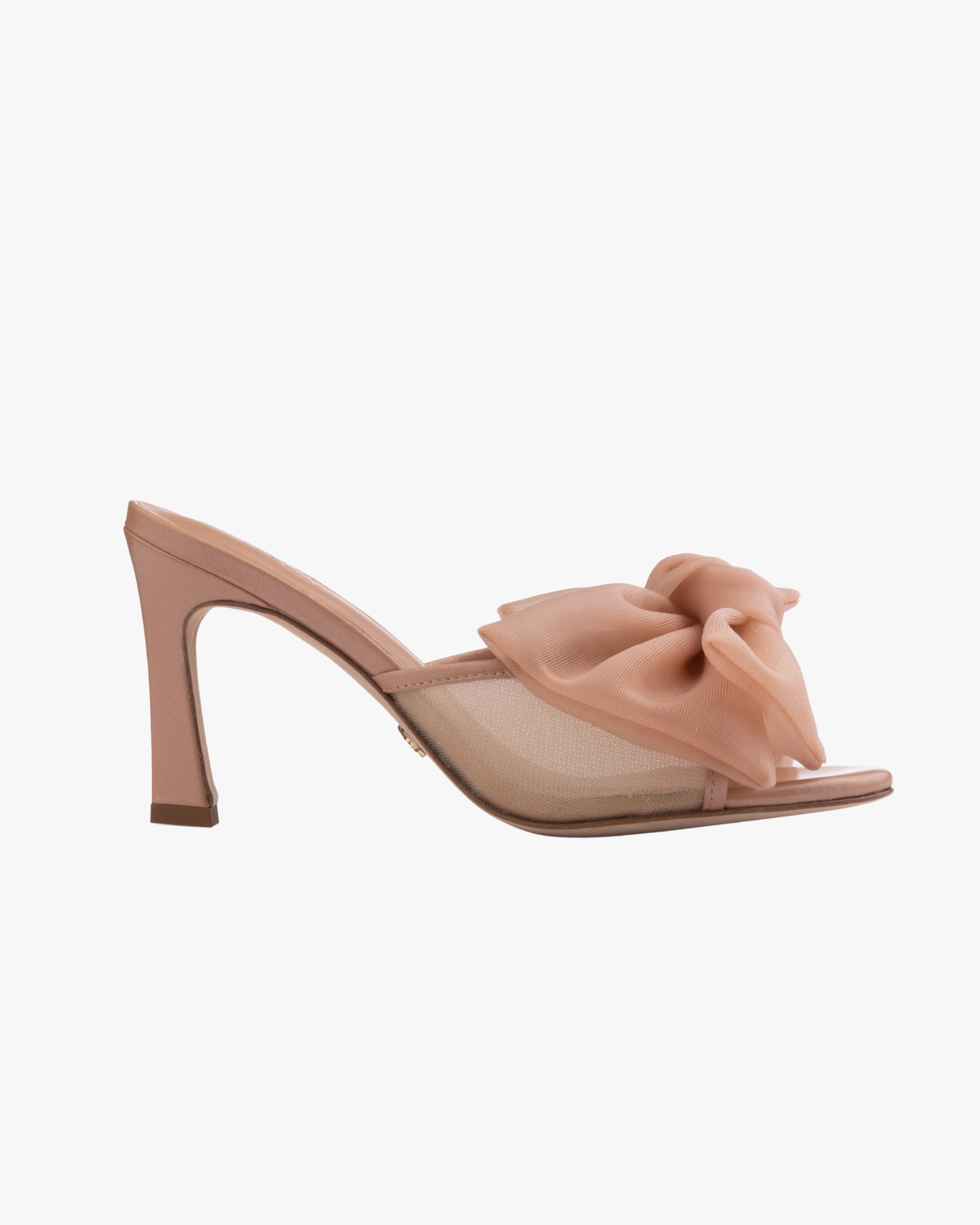 Bow Mule 85 Tan Nappa