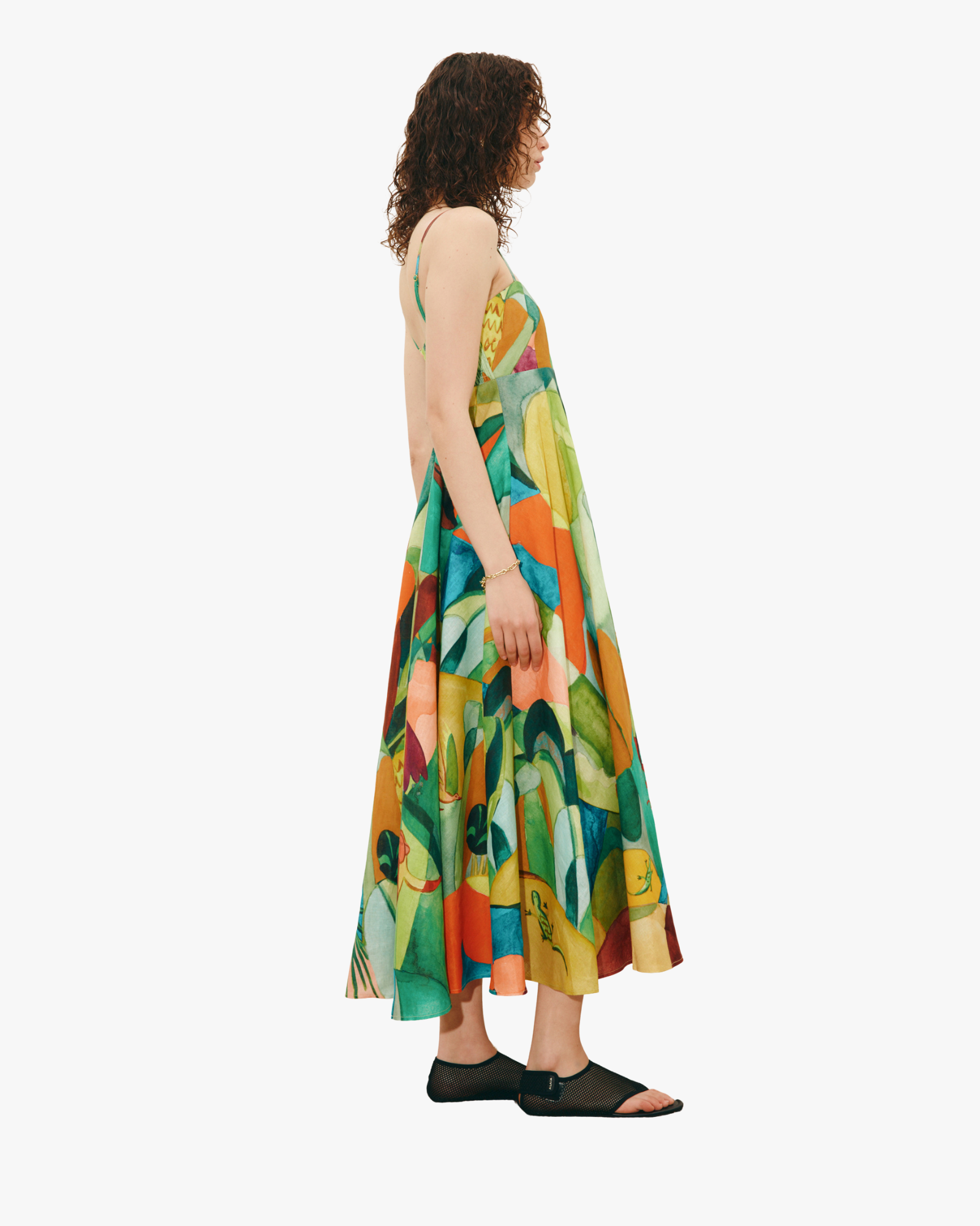 Mokshini Midi Sundress Multi