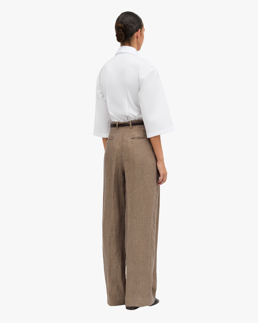 Pemma Linen Hemp Tailored Pants