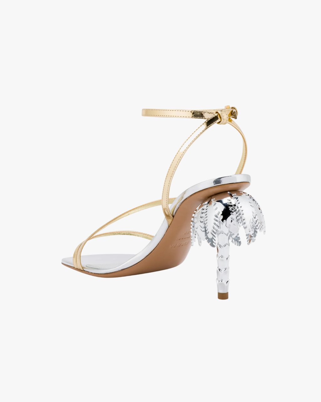 Palmira Sandal Metallic Gold Silver