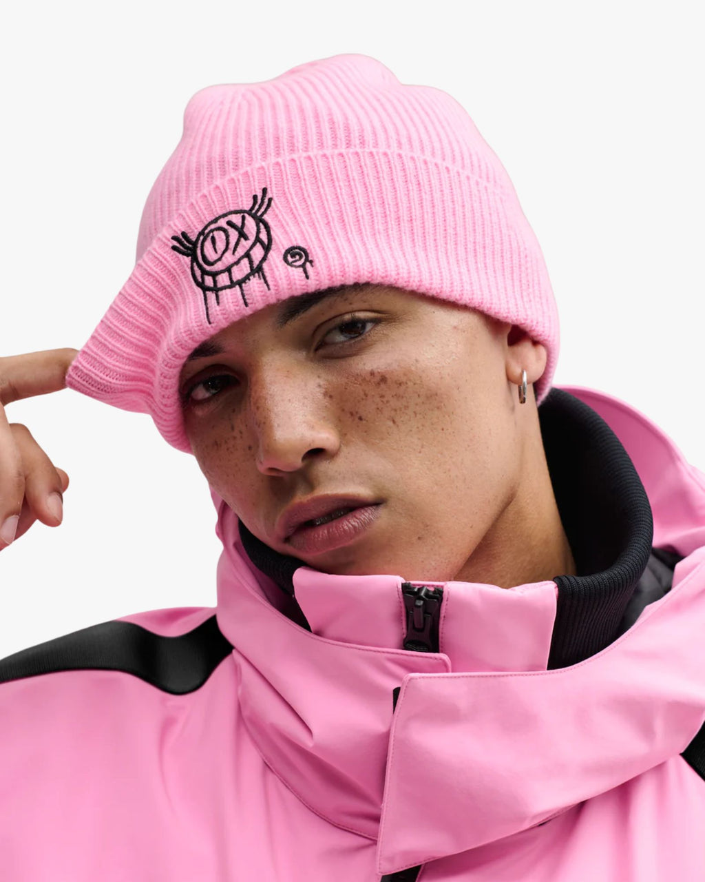 Zabriskie Pink Beanie