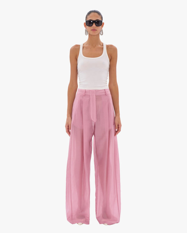 Billie Antique Pink Pants Ballon Fit