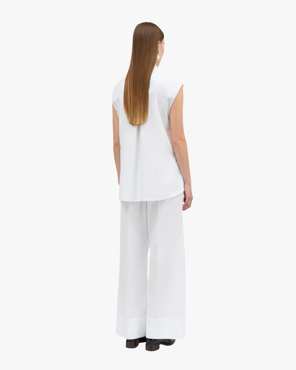 Somi MKDT Signature Poplin Chiffon Shirt
