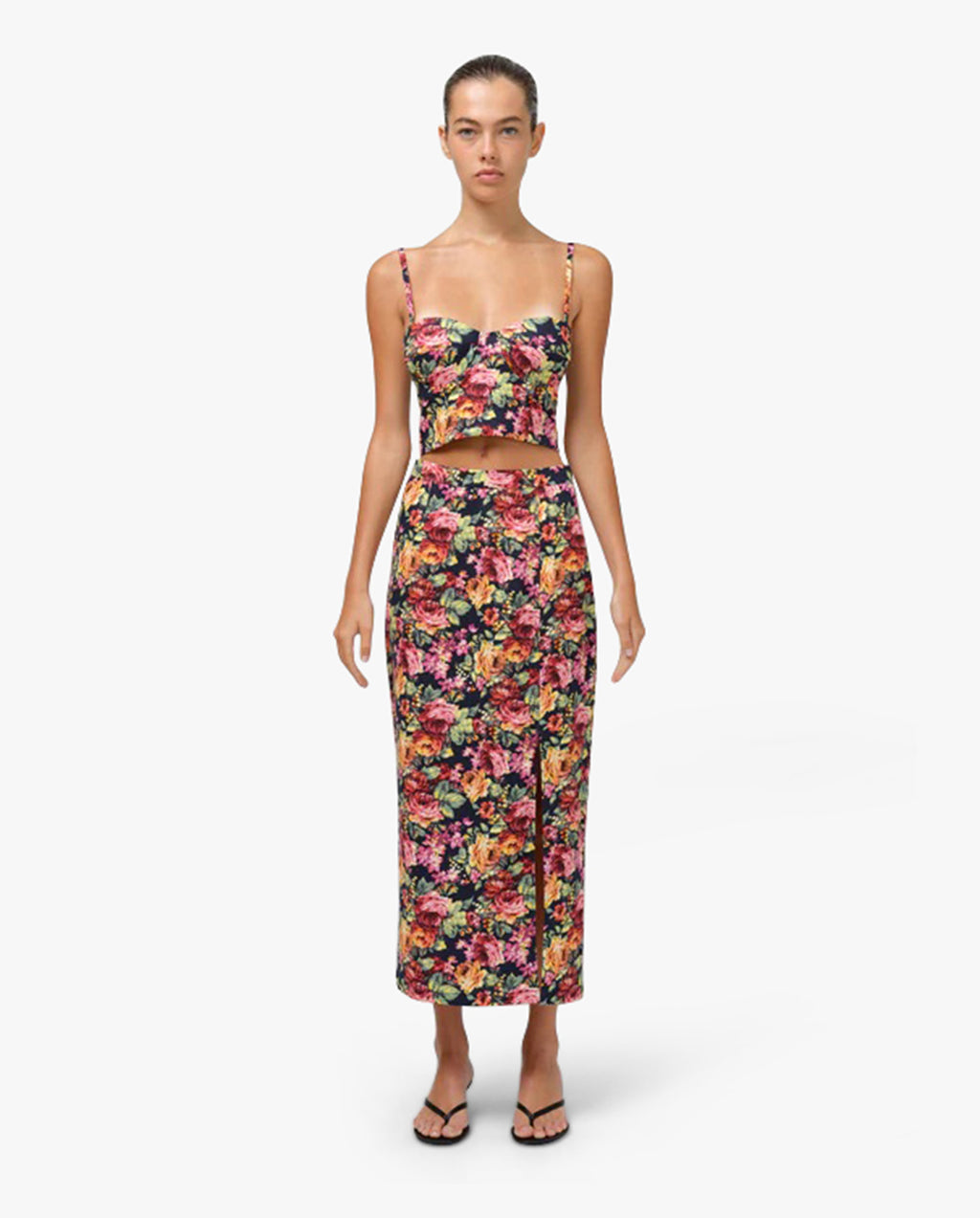 Lucienne Pencil Skirt In Linen