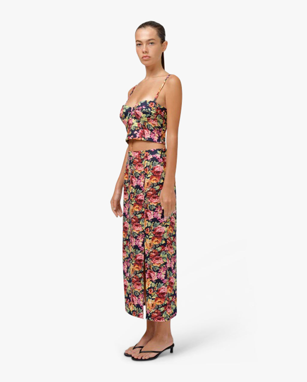 Lucienne Pencil Skirt In Linen