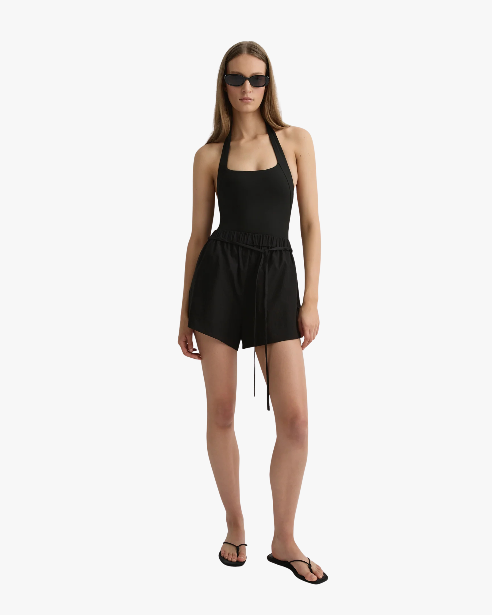 Kyoto Japanese Dry Cotton Shorts Black