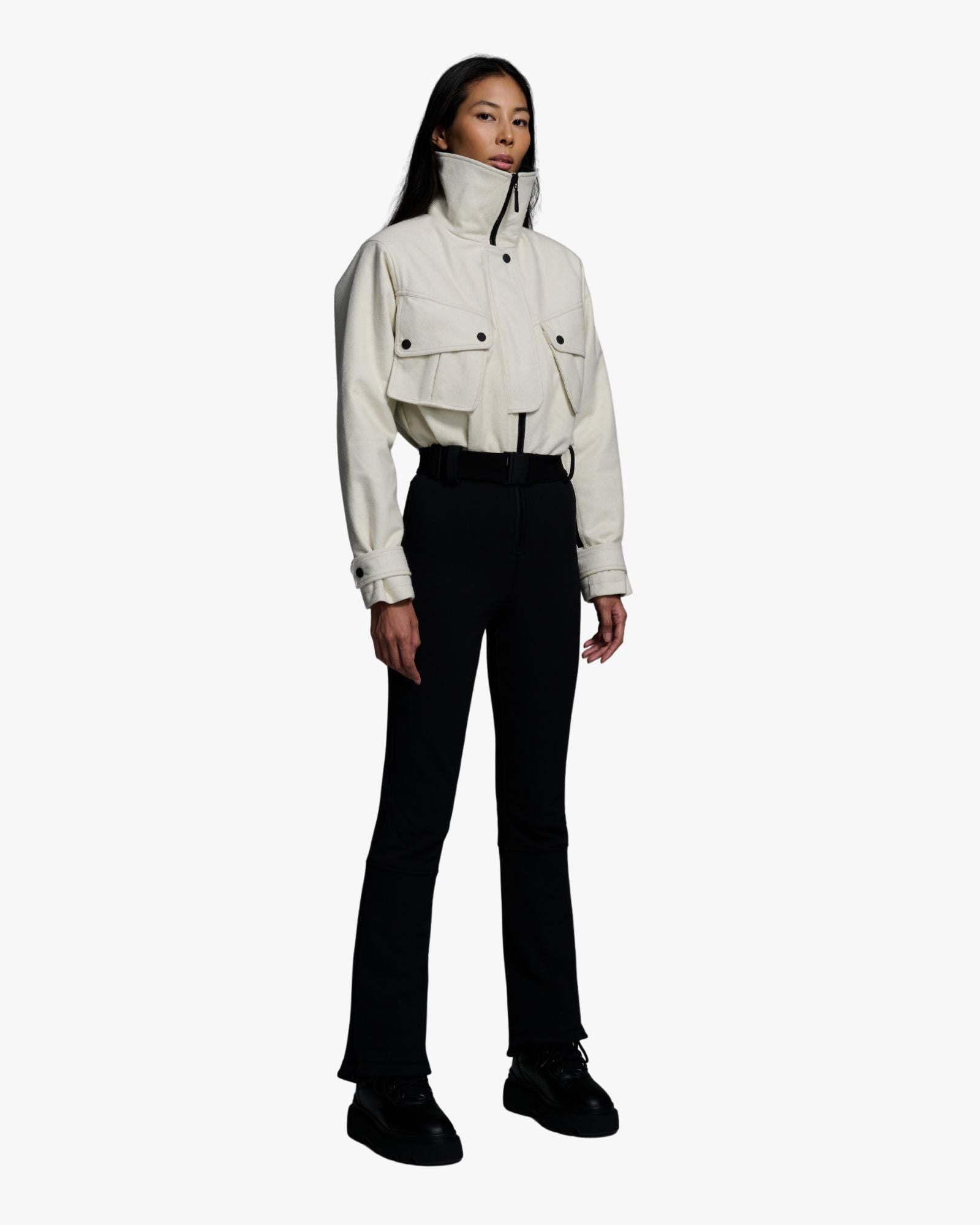 Natural & Onyx Ski Suit