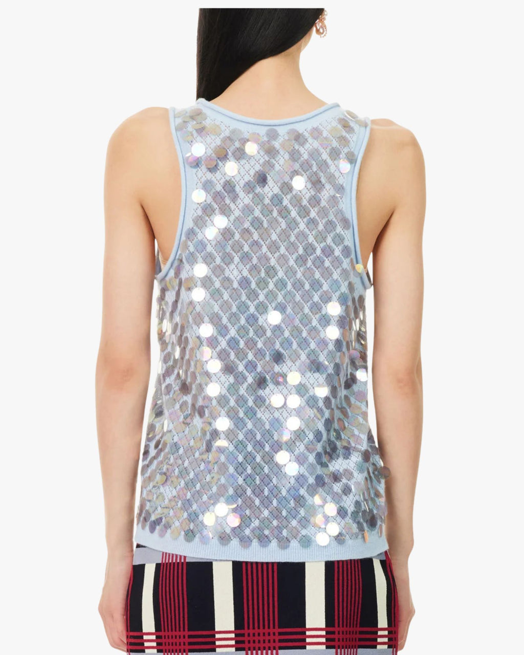 Pailette Lutecia Tank Top Ice Lila