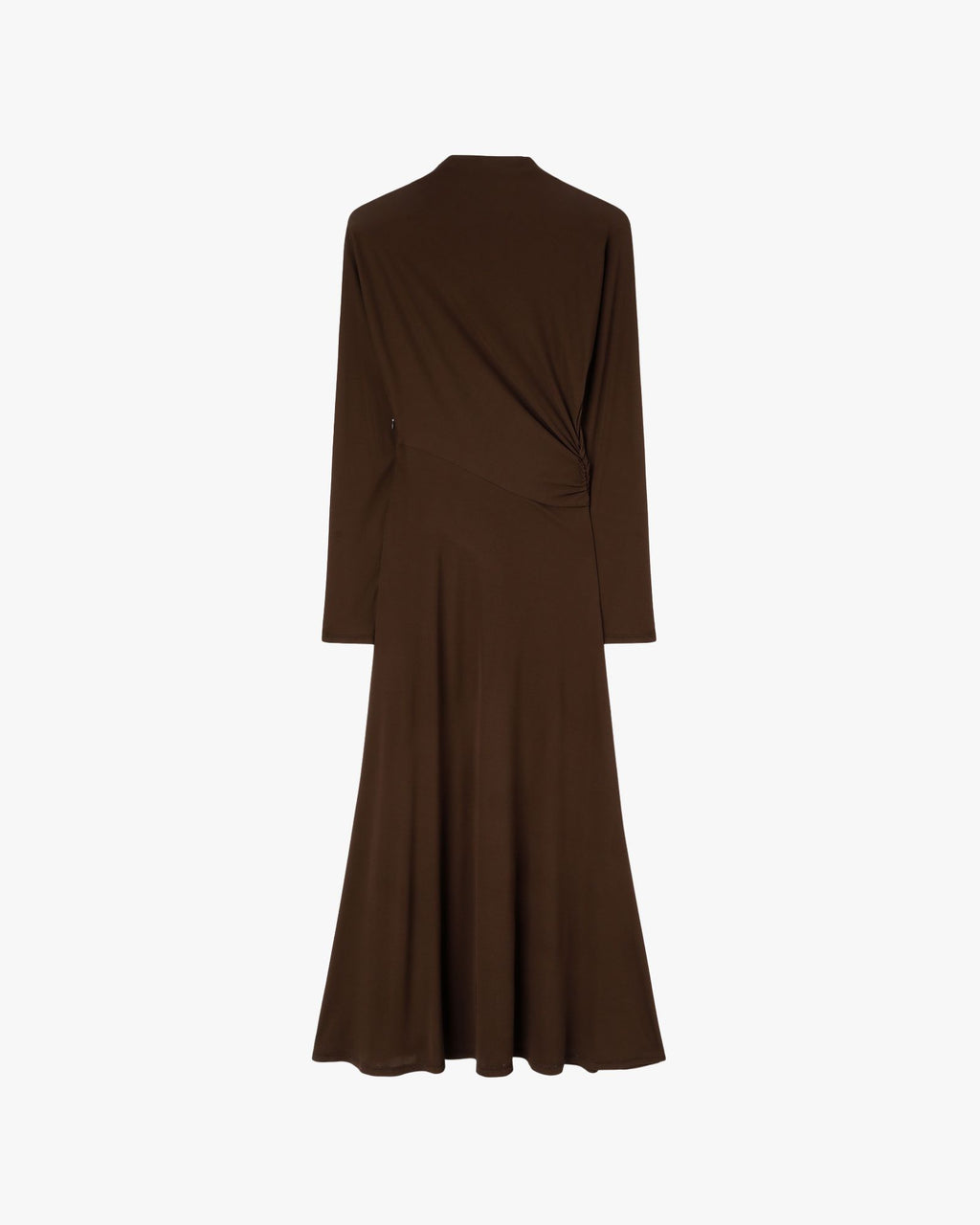 Jersey Wrap Dress Chocolate
