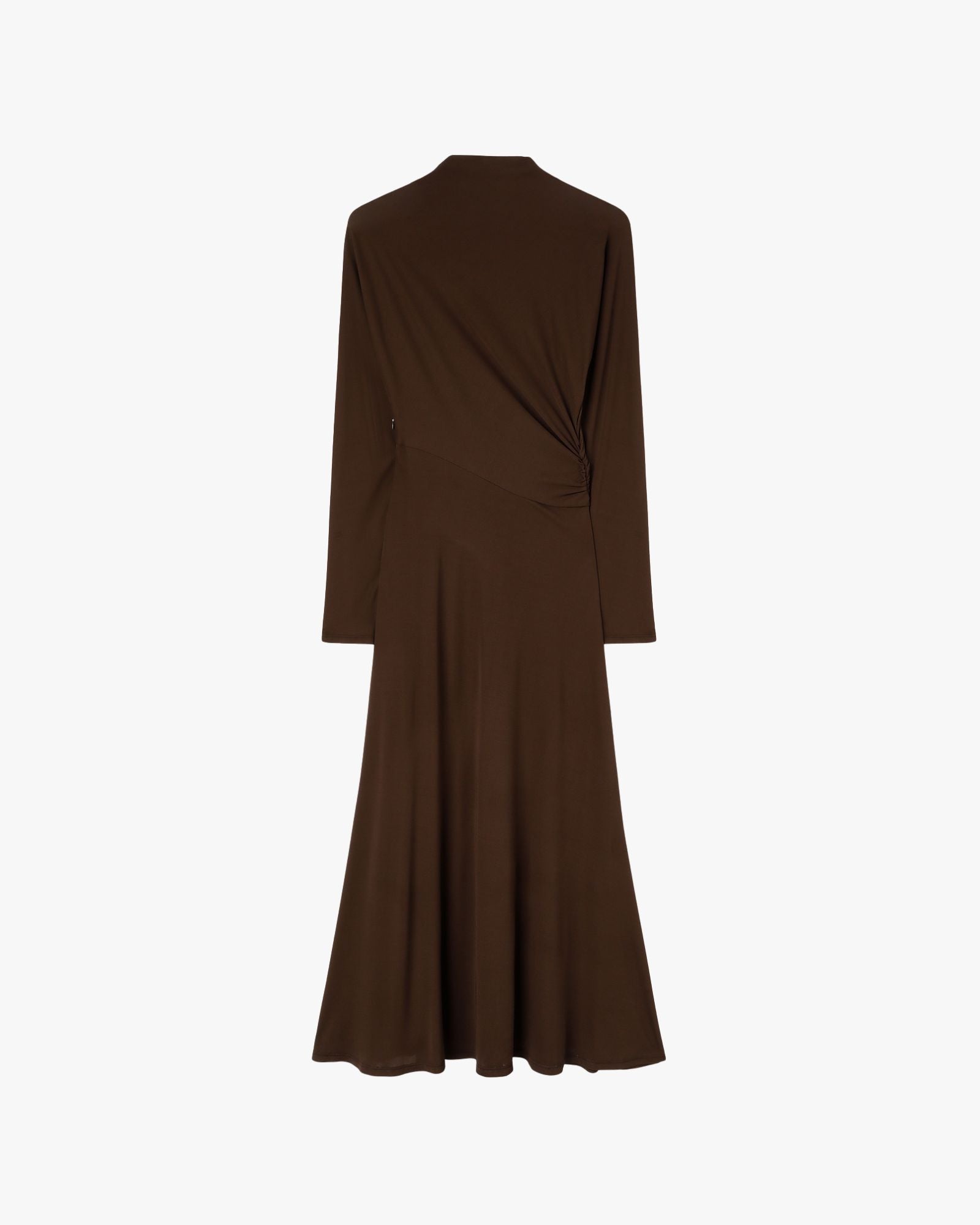Jersey Wrap Dress Chocolate