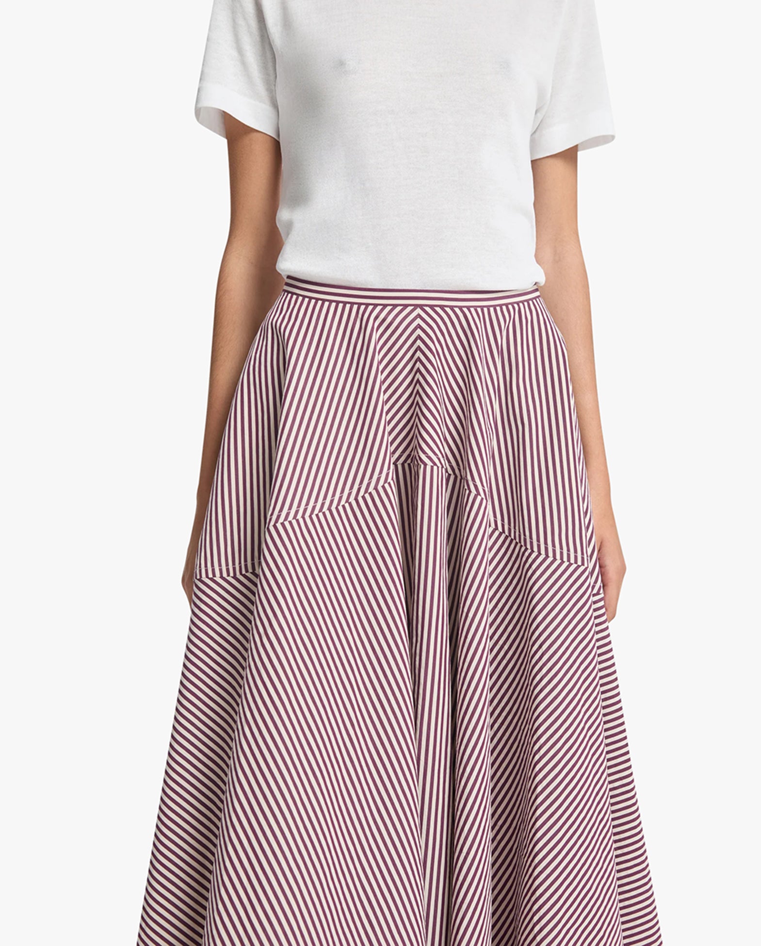 Maxime Striped Skirt