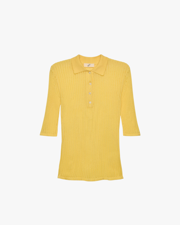 Cotton Net Rib Organic Cotton Top