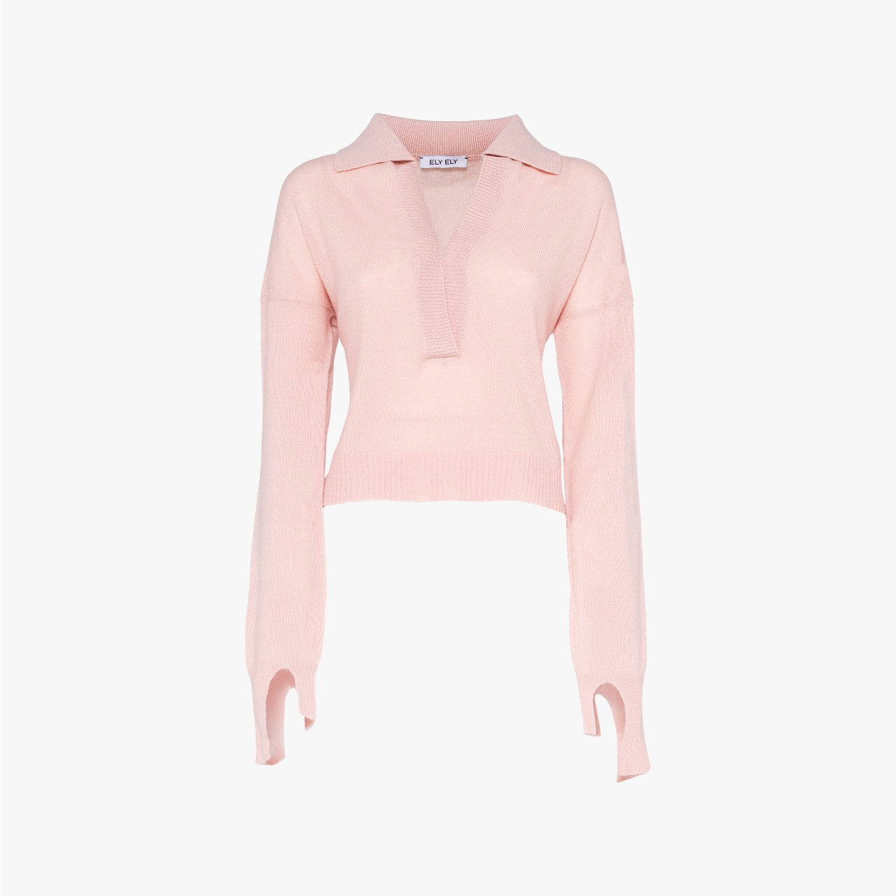 Julia - Polo in Cashmer - Pink
