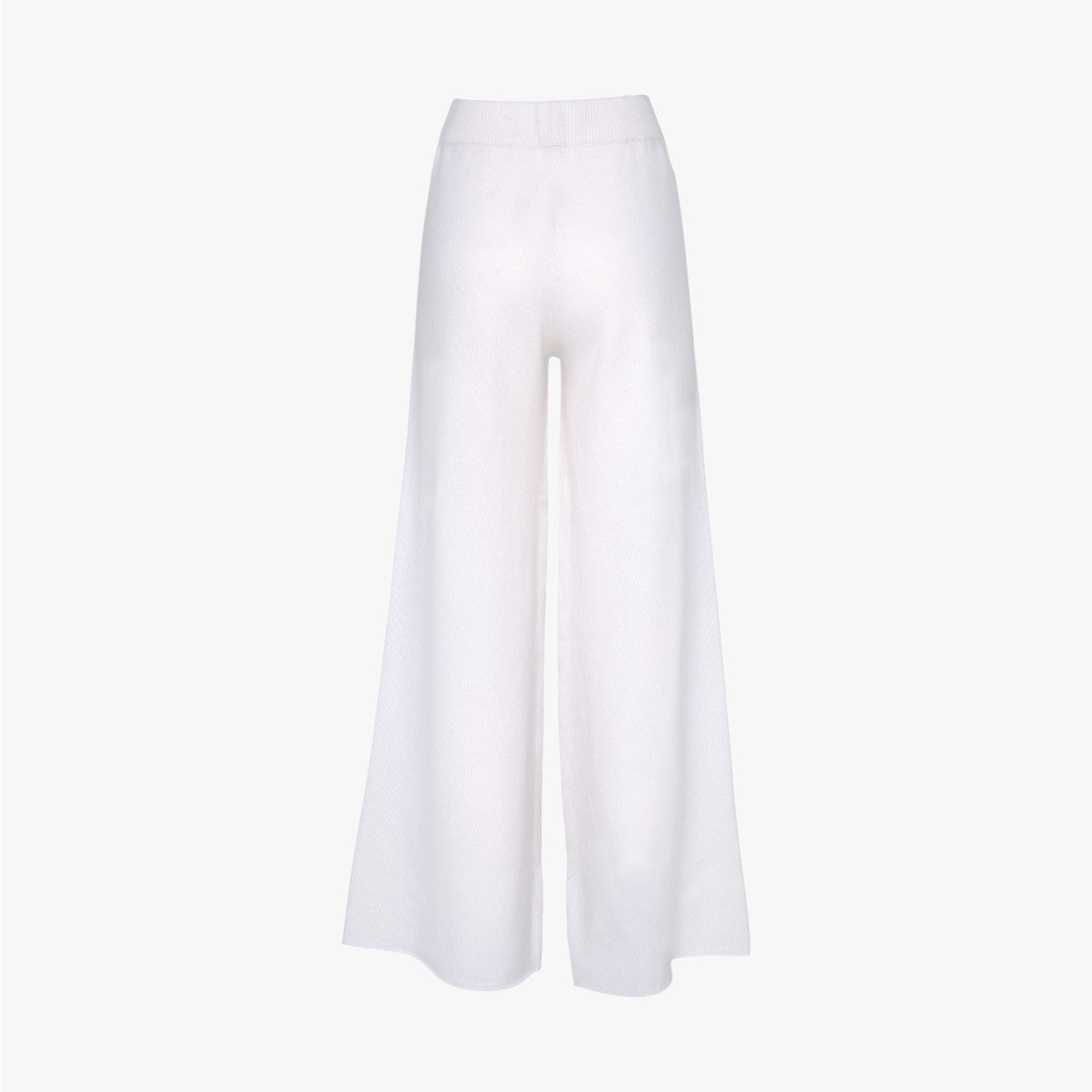 Stella - Pants in Wool and Cashmere - Off White