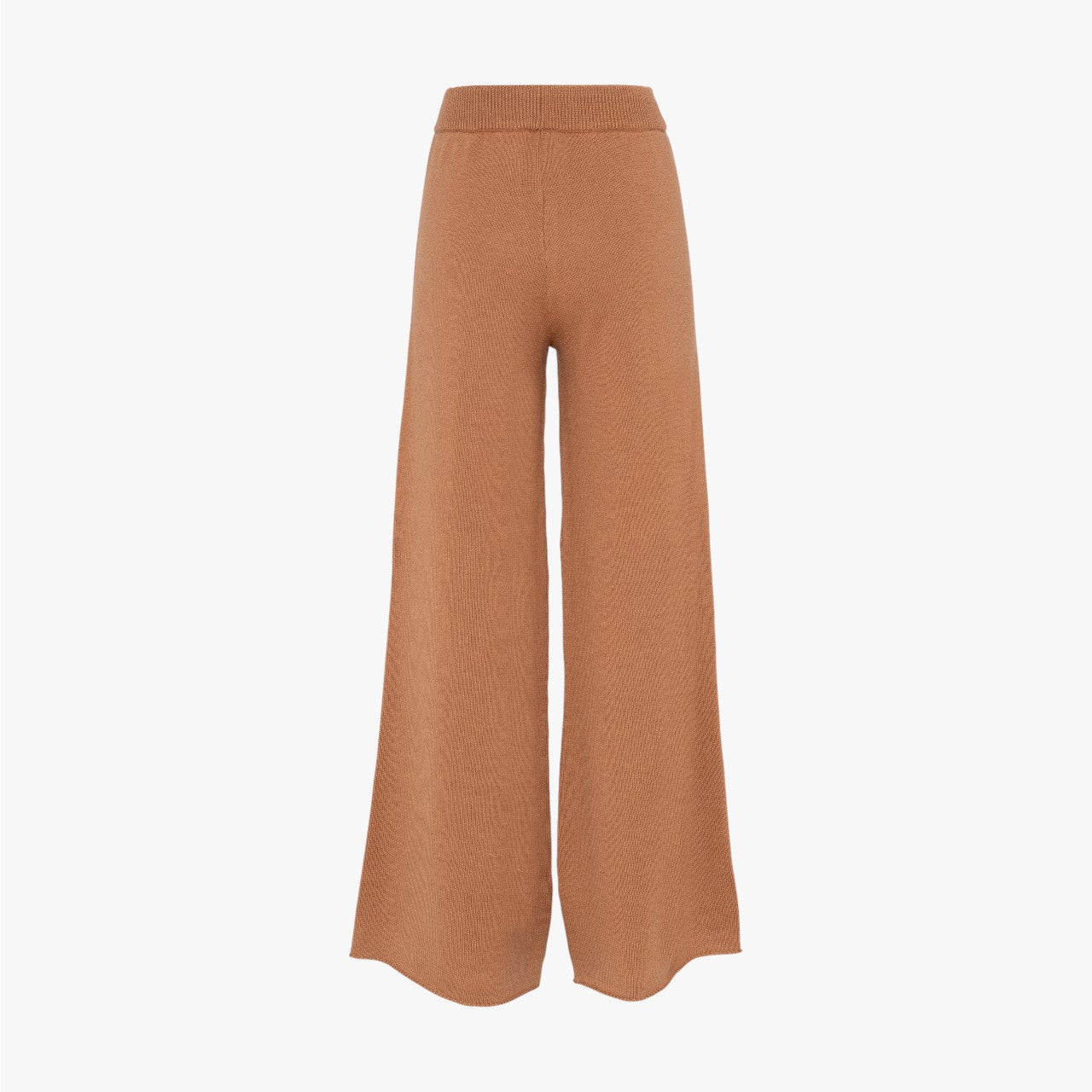 Stella - Pants in Wool and Cashmere - Camel