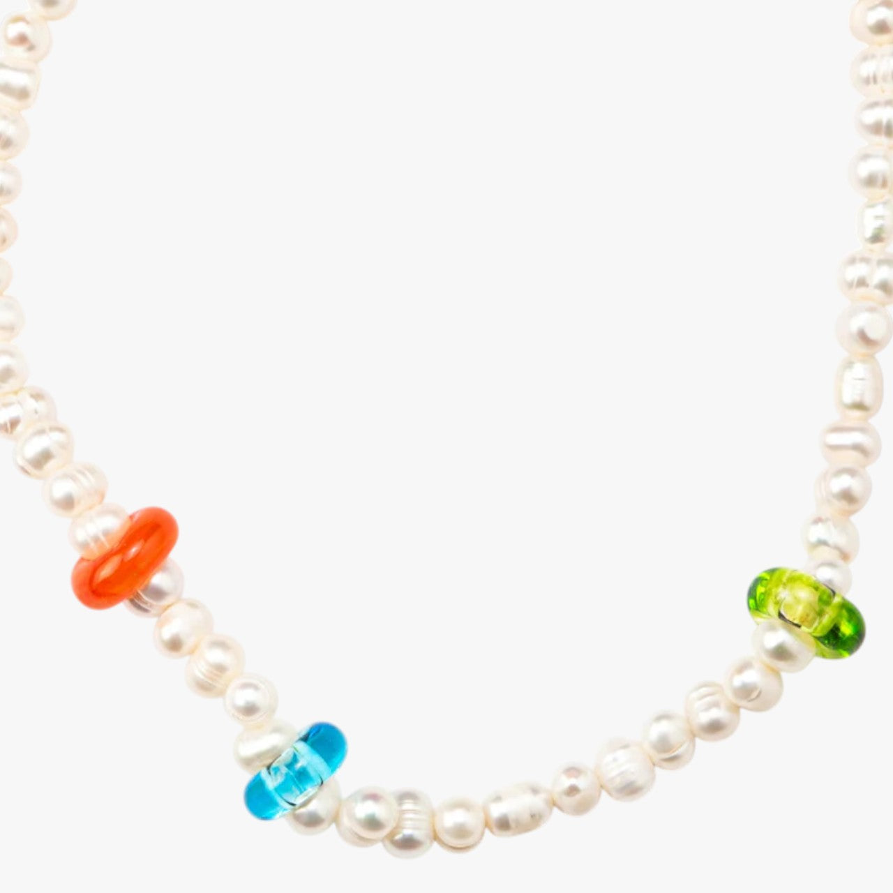 Sunny Day Pearls And Recycle Glass