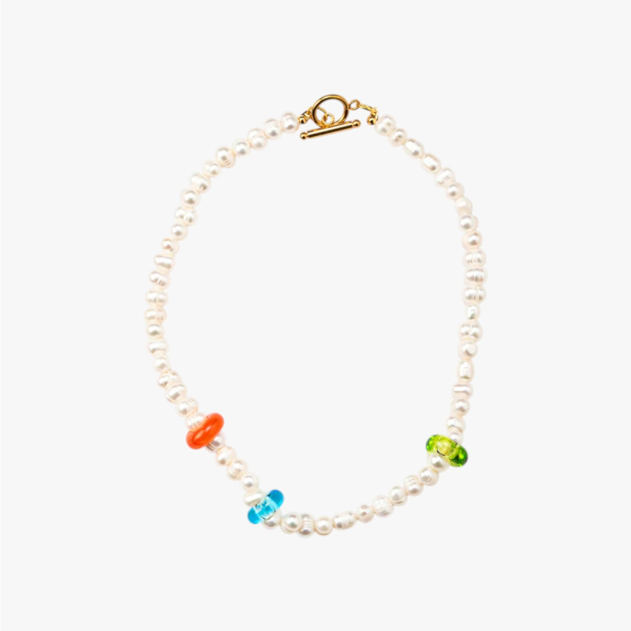 Sunny Day Pearls And Recycle Glass