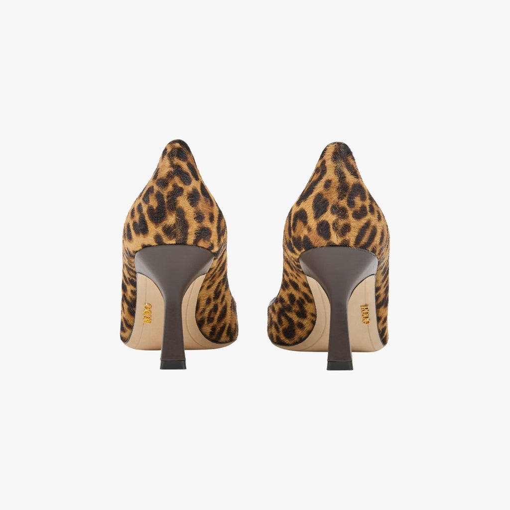 Madeleine 80 - Animal-Print Pony Hair Leather Pump