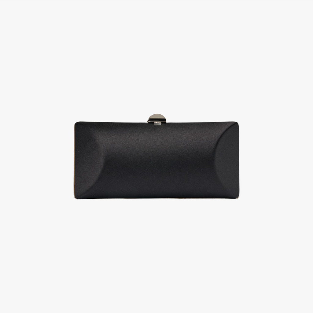 Tube Plus Clutch - Satin Black Clutch