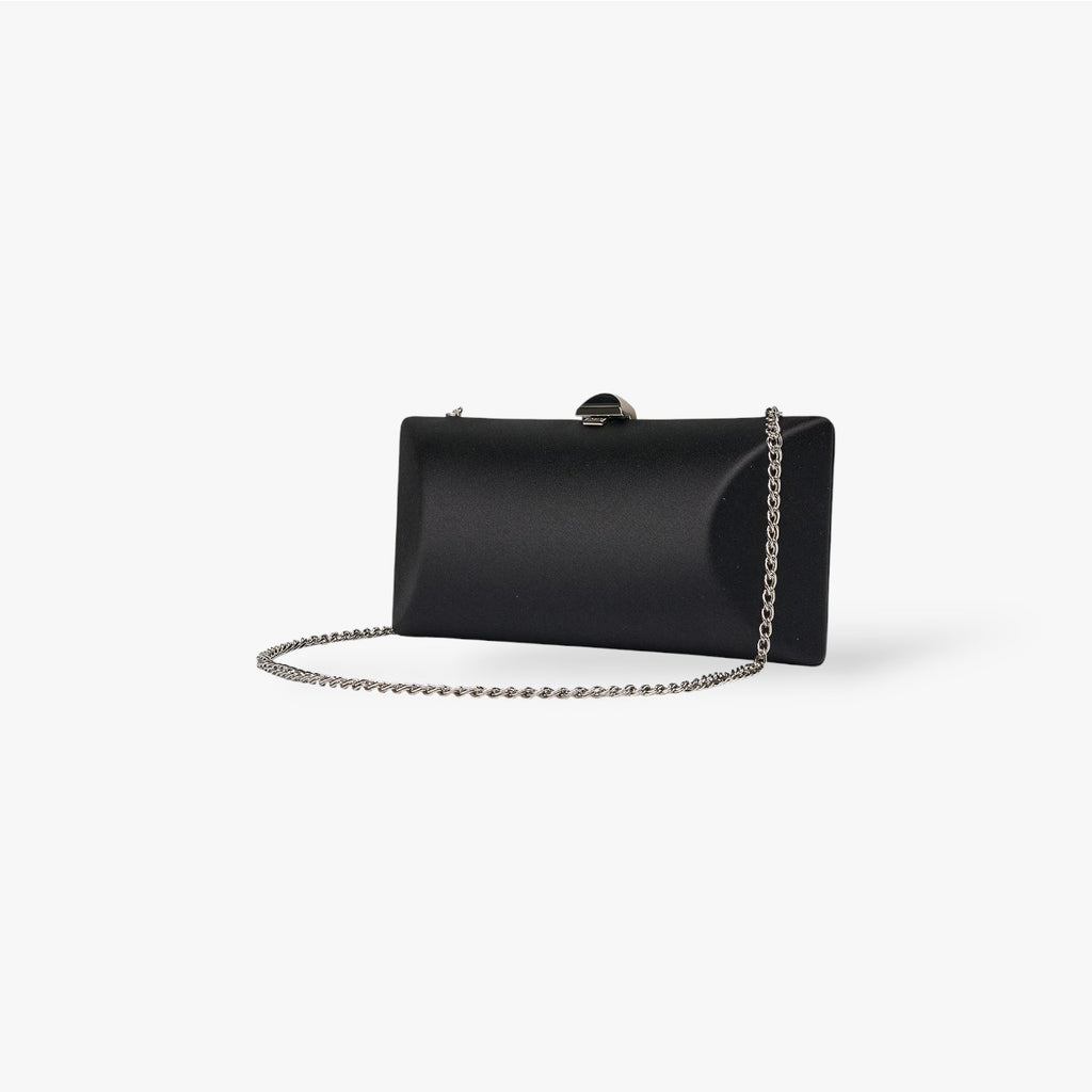 Tube Plus Clutch - Satin Black Clutch