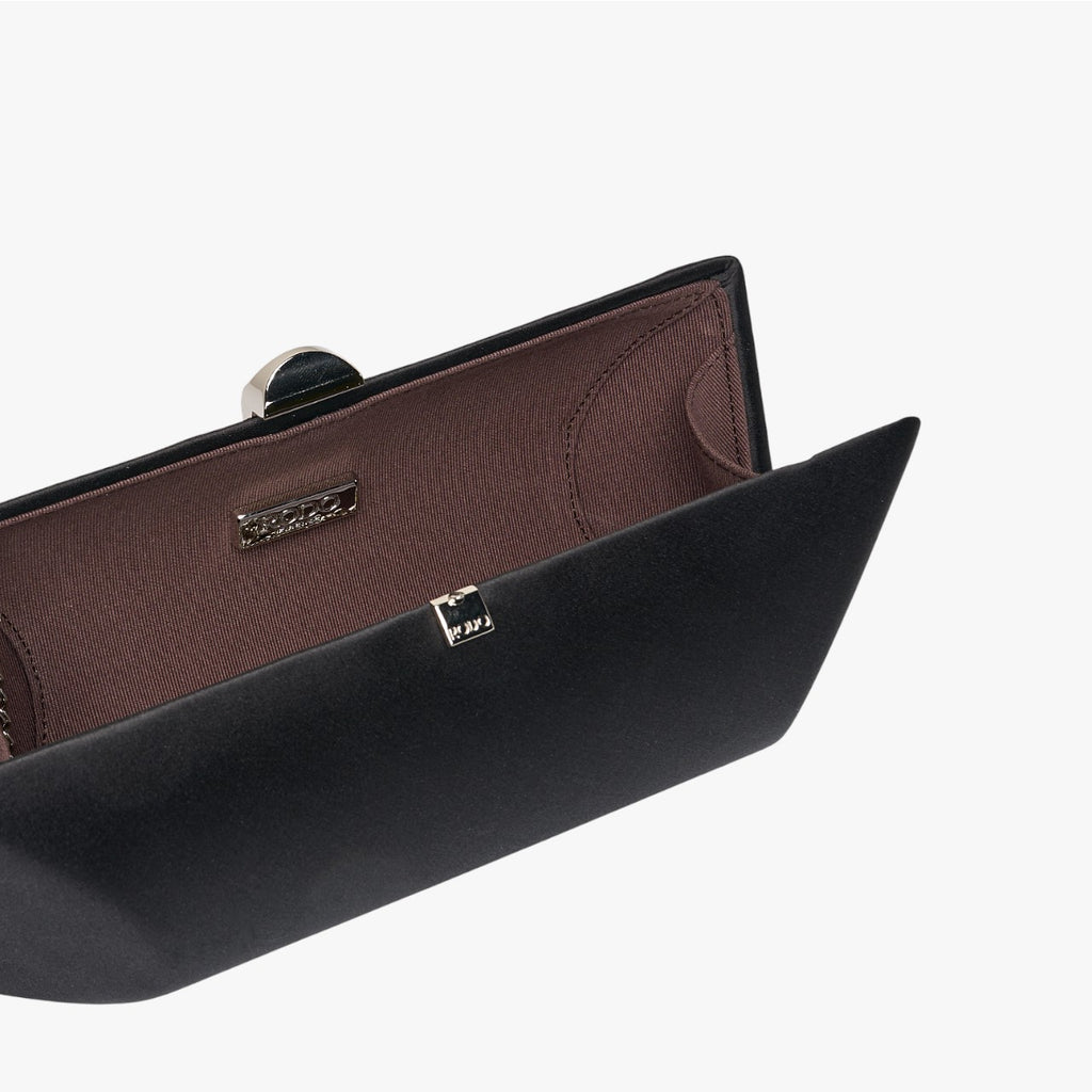 Tube Plus Clutch - Satin Black Clutch