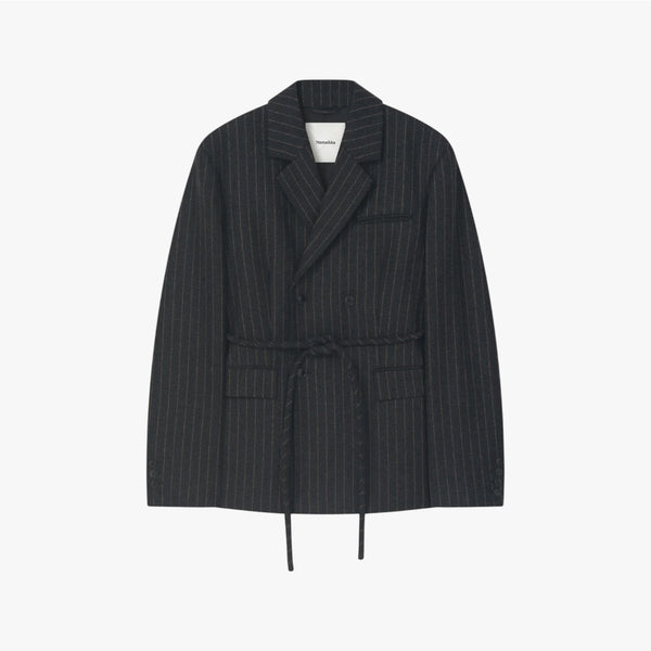Osono - Pinstripe Wool Blazer
