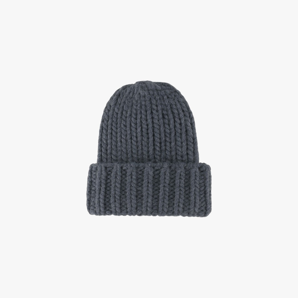 Wool Beanie Charcoal
