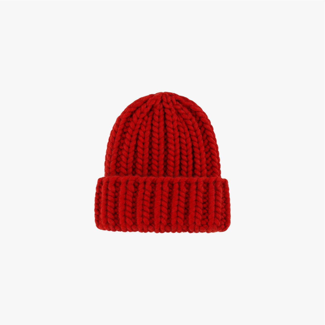 Wool Beanie Red