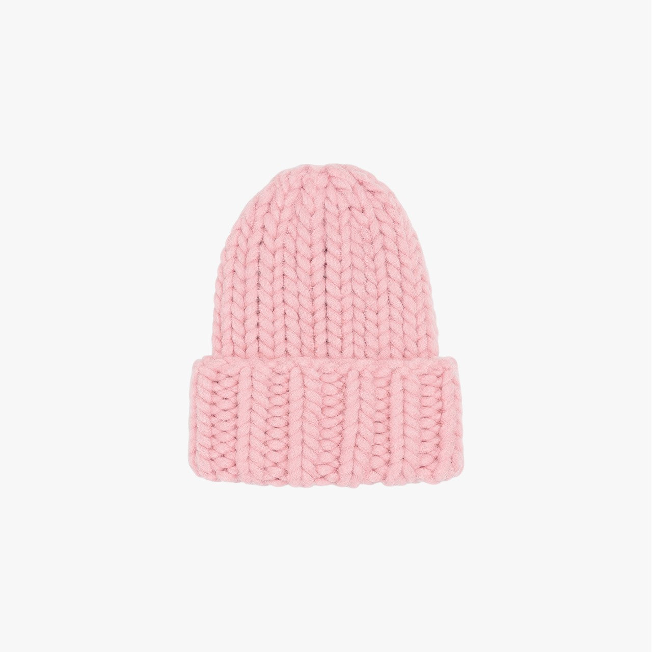 Wool Beanie Icy Pink