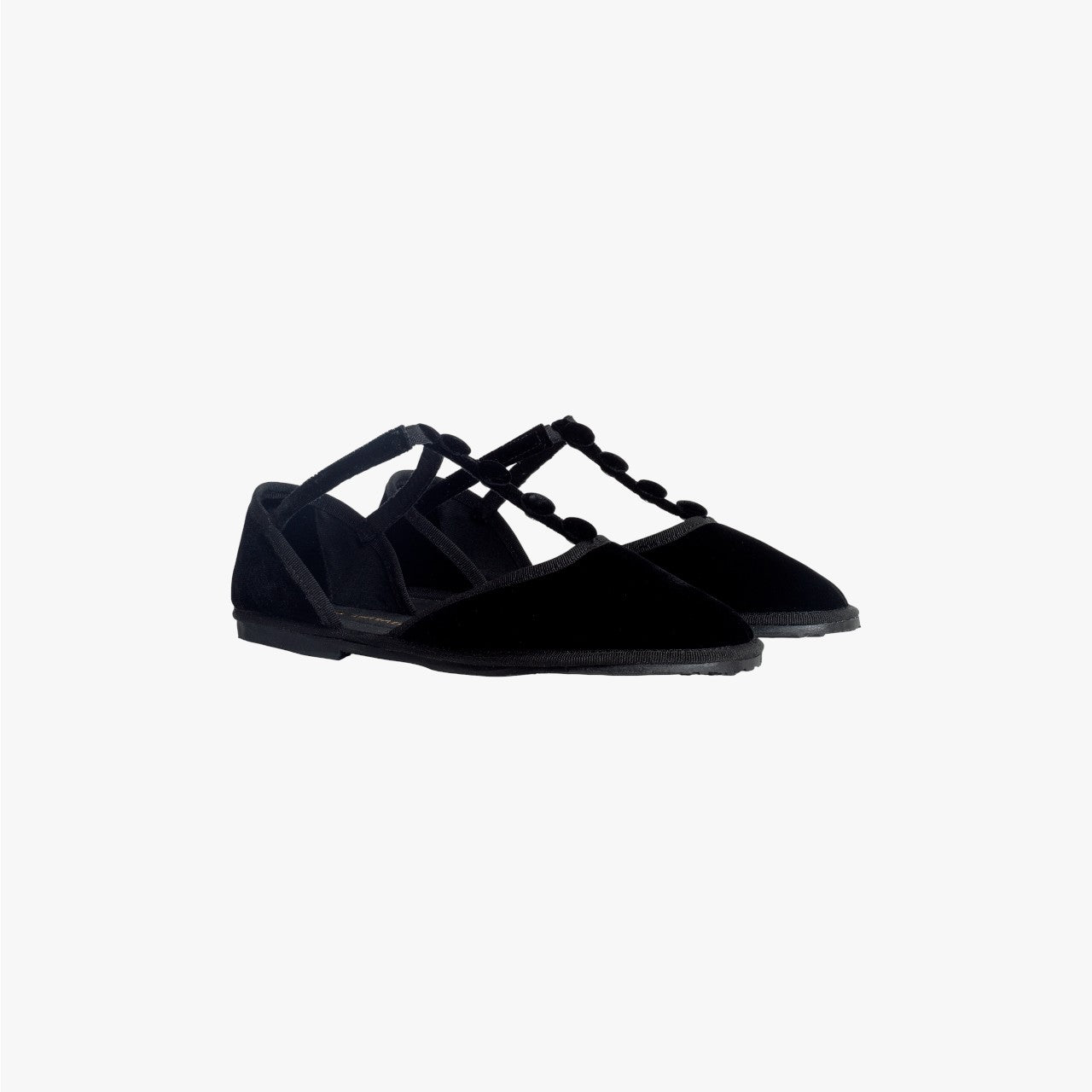 Velvet D’Orsay X Maria De La Orden Flat Black
