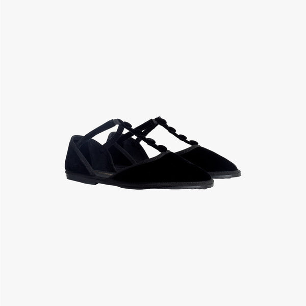 Velvet D’Orsay X Maria De La Orden Flat Black
