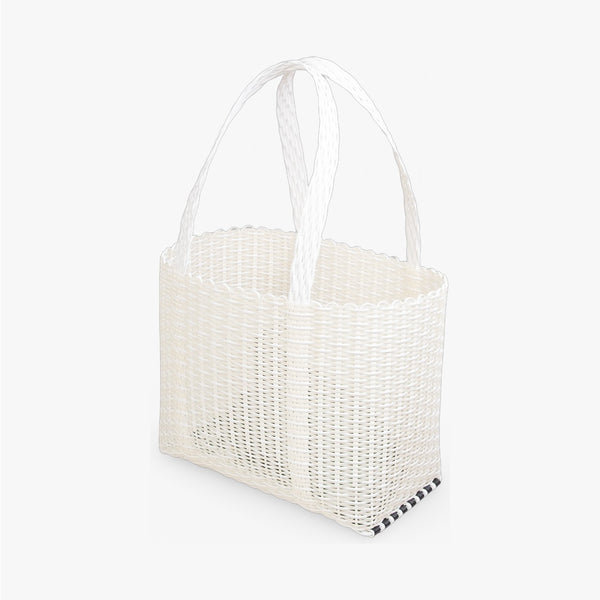 Basket Bag Large Chalk