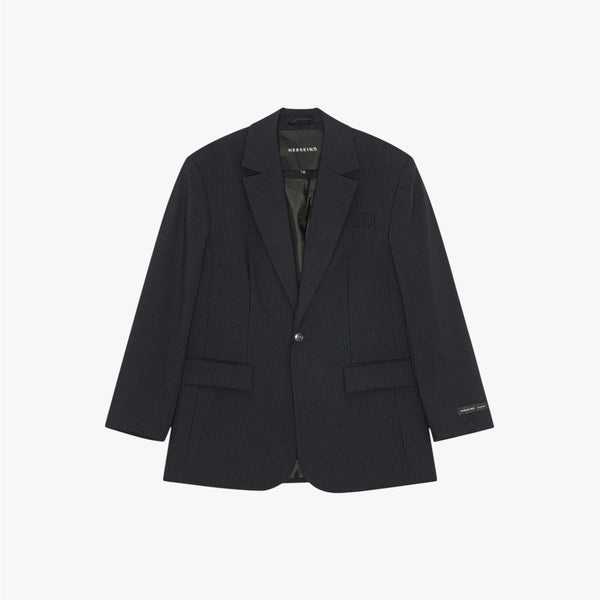 Oversized Wool-Blend Blazer