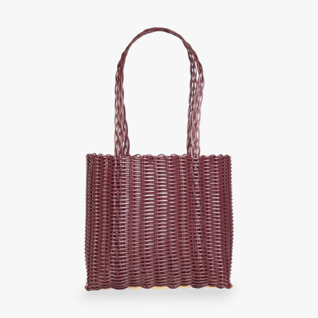 Small Basket Marooon