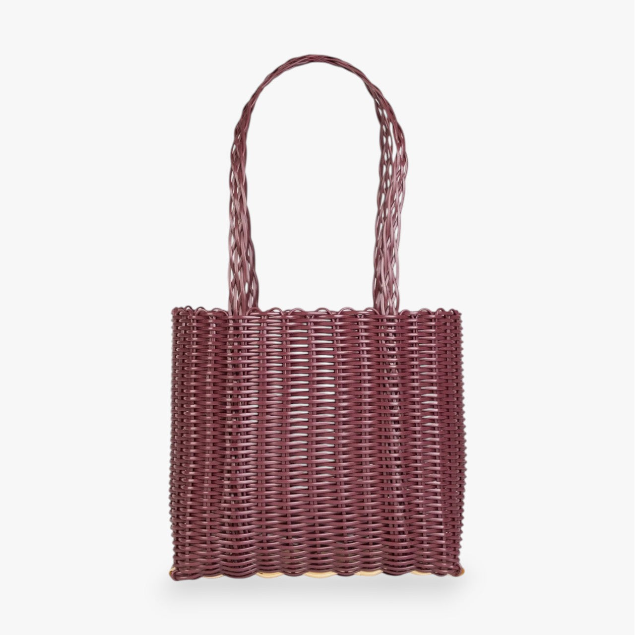 Small Basket Marooon