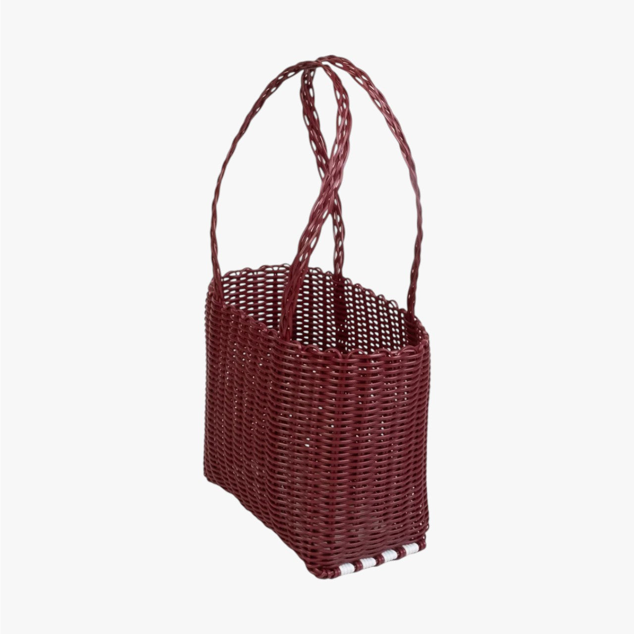 Small Basket Marooon