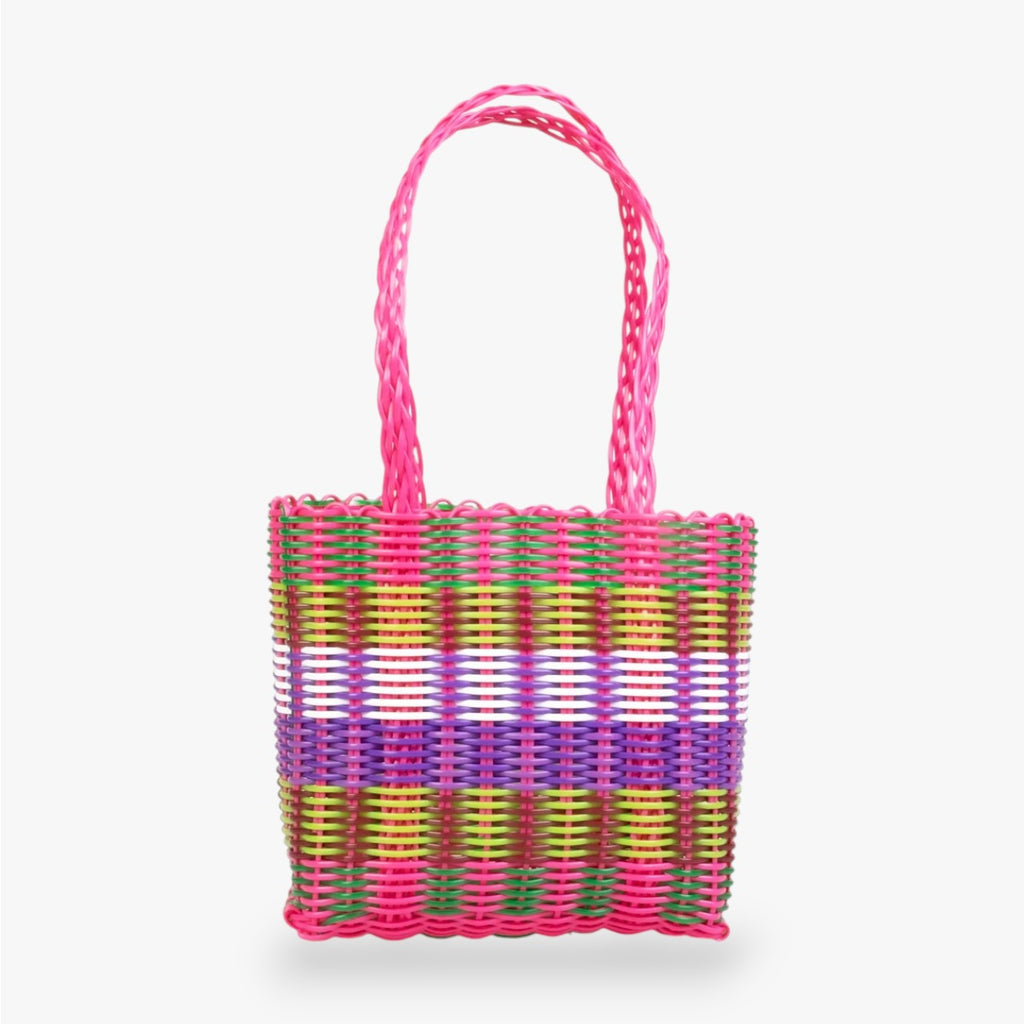 Basket Bag Small Loco Rosa