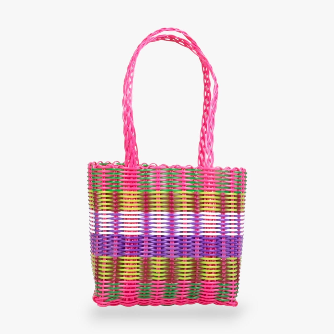 Basket Bag Small Loco Rosa
