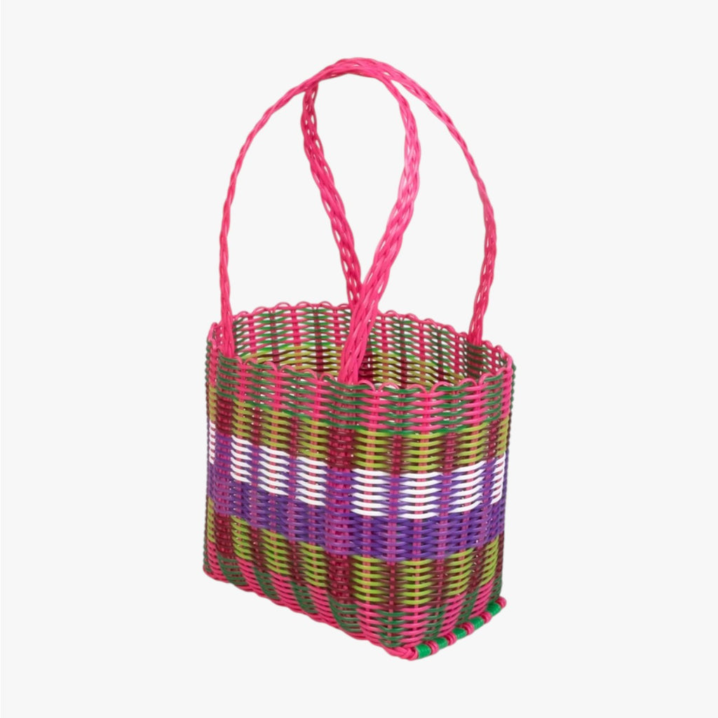 Basket Bag Small Loco Rosa