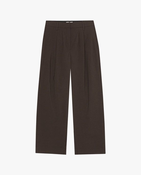 Low-Waist Tailored Pants