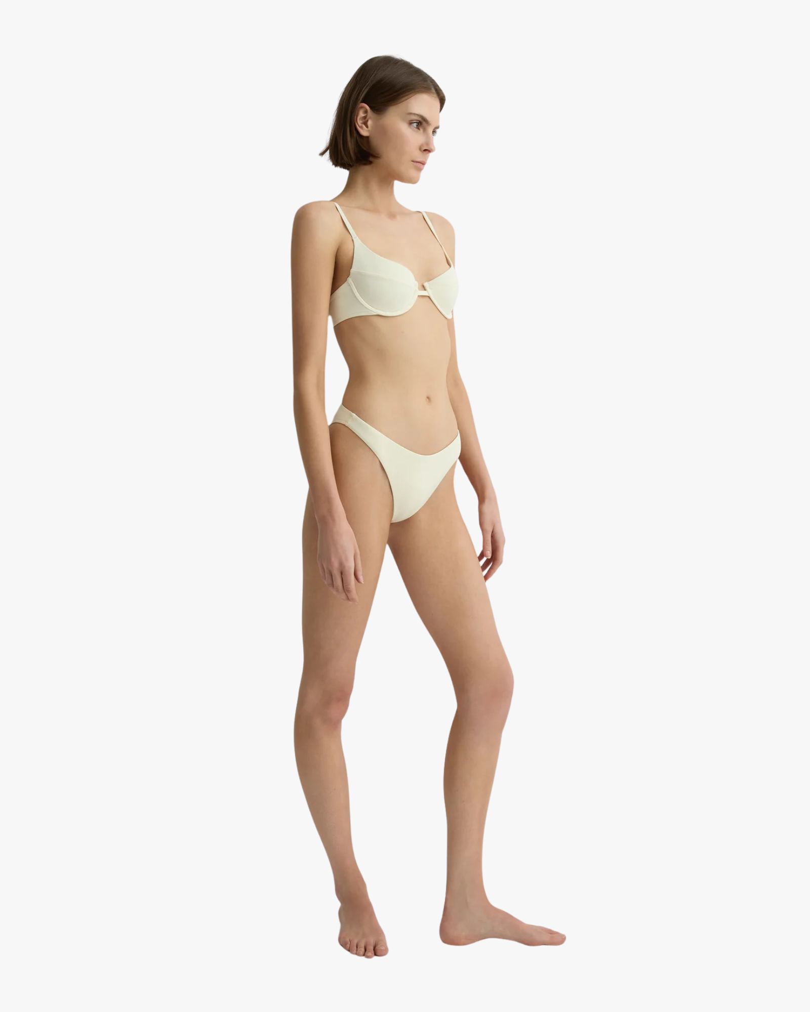 Leya Bikini Bottom Porcelain