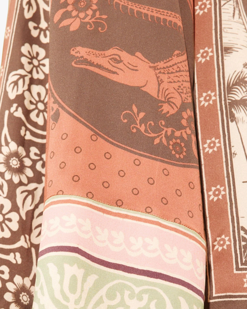 Relaxed Alberta Silk Shirt Multi