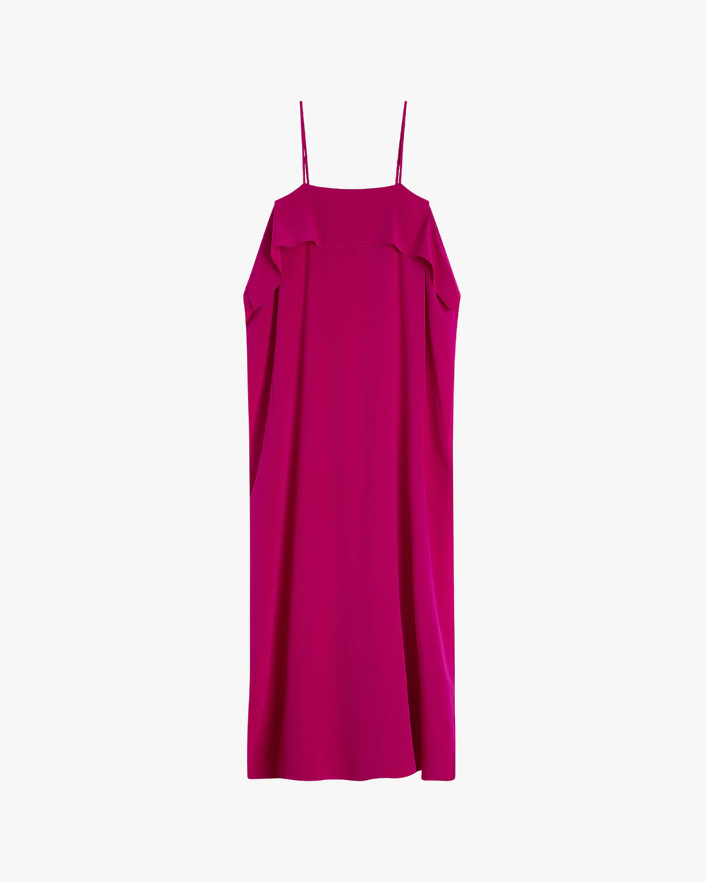 Orta Silk Ruffle Slip Dress