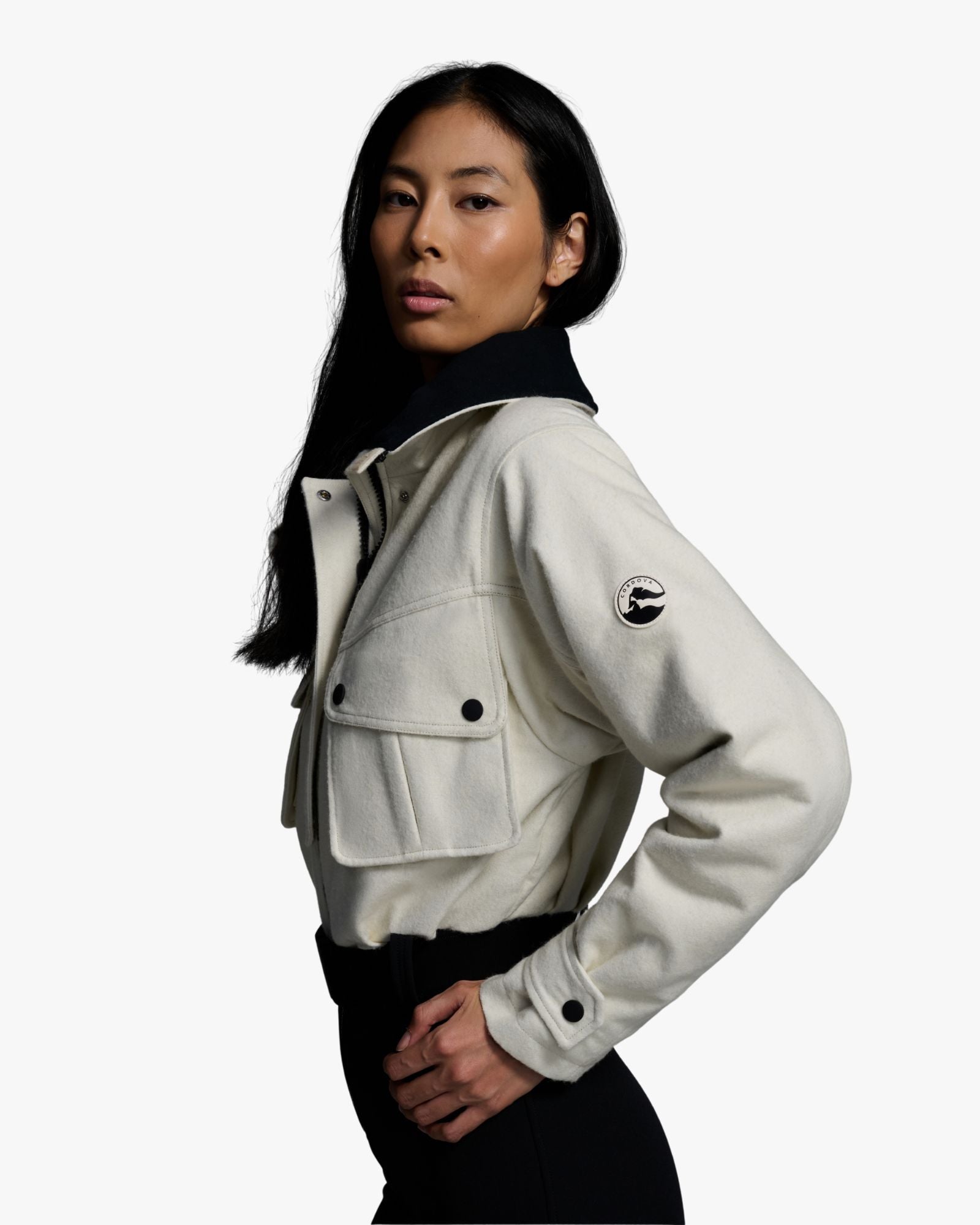 Natural & Onyx Ski Suit